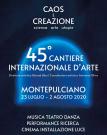 Manifesto del 45°Cantiere Internazionale d’Arte di Montepulciano