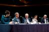 Conferenza stampa da sinistra: Leonori, Pappano, dall'Ongaro, Rana, Gotor Conferenza stampa da sinistra: Leonori, Pappano, dall'Ongaro, Rana, Gotor