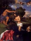 Tiziano Vecellio Il battesimo di Cristo